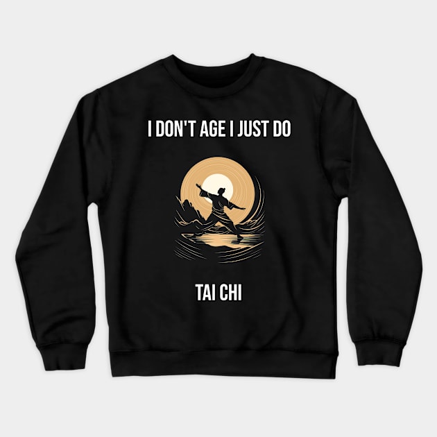 Tai Chi, Tai Chi Lover Gift, Martial Artist, Tai Chi Gift, Tai Chi Teacher, Chinese Martial Arts Crewneck Sweatshirt by VibrantCraftsCo